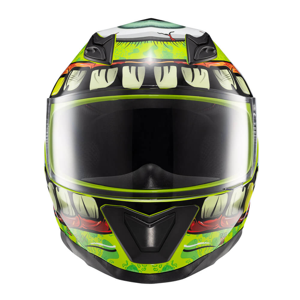 CAPACETE TEXX FECHADO HAWK ORC VERDE